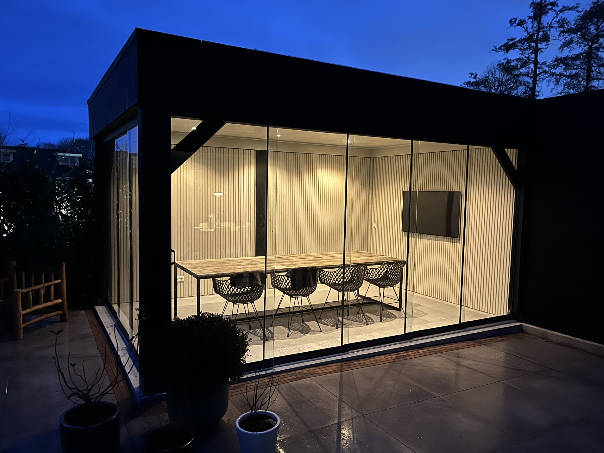 Wofür werde ich meine Terrassenüberdachung mit Glasschiebewand nutzen?