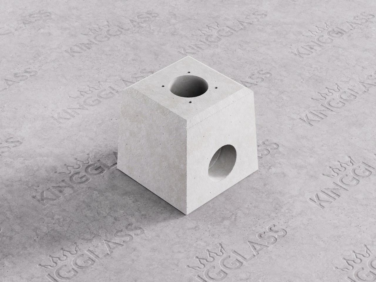 Betonfundament met HWA