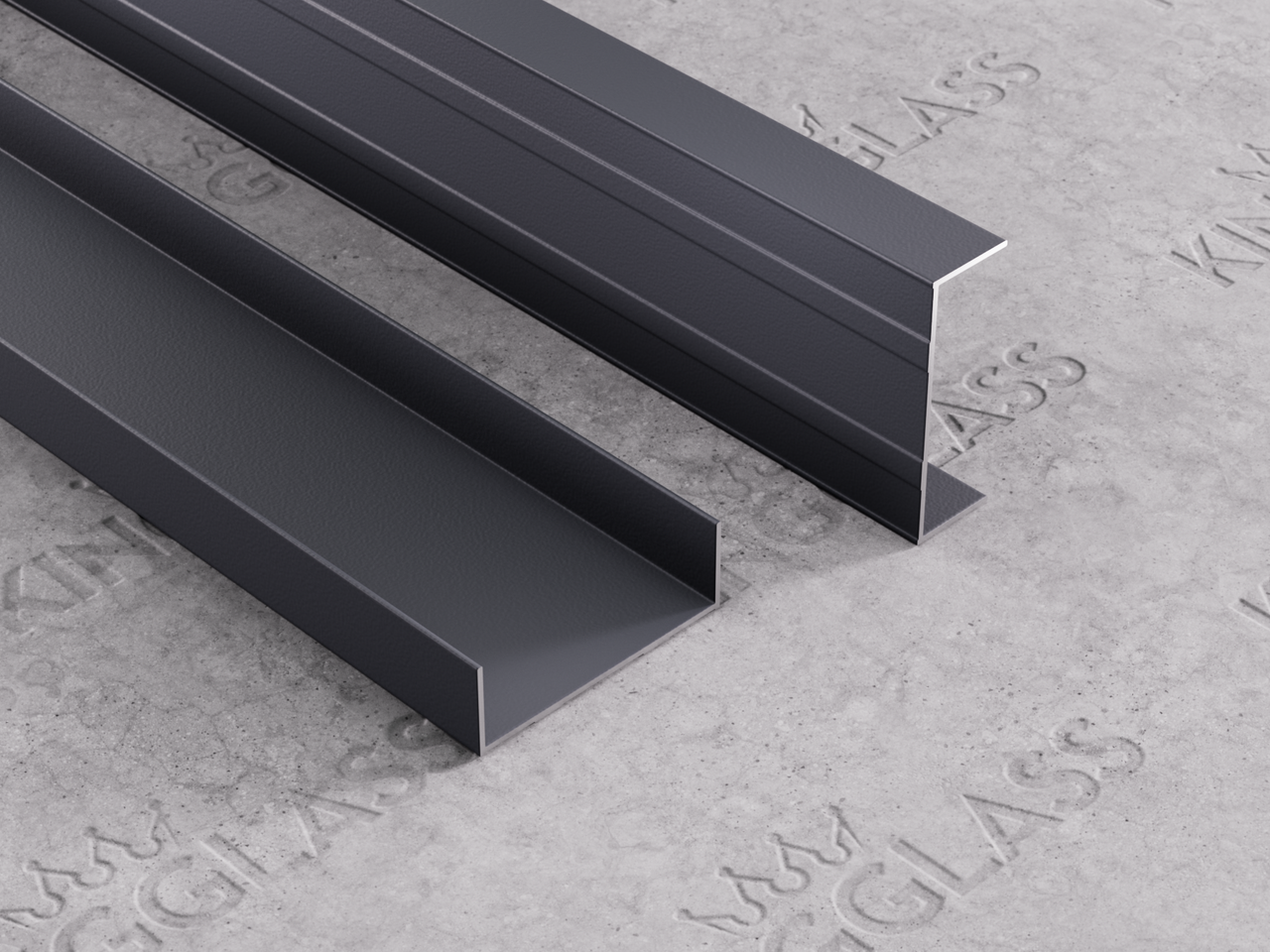 U-Profilen für die Pfost (Set von 2)