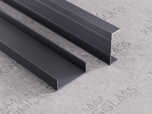 Aluminium U-Profil, 2er-Set