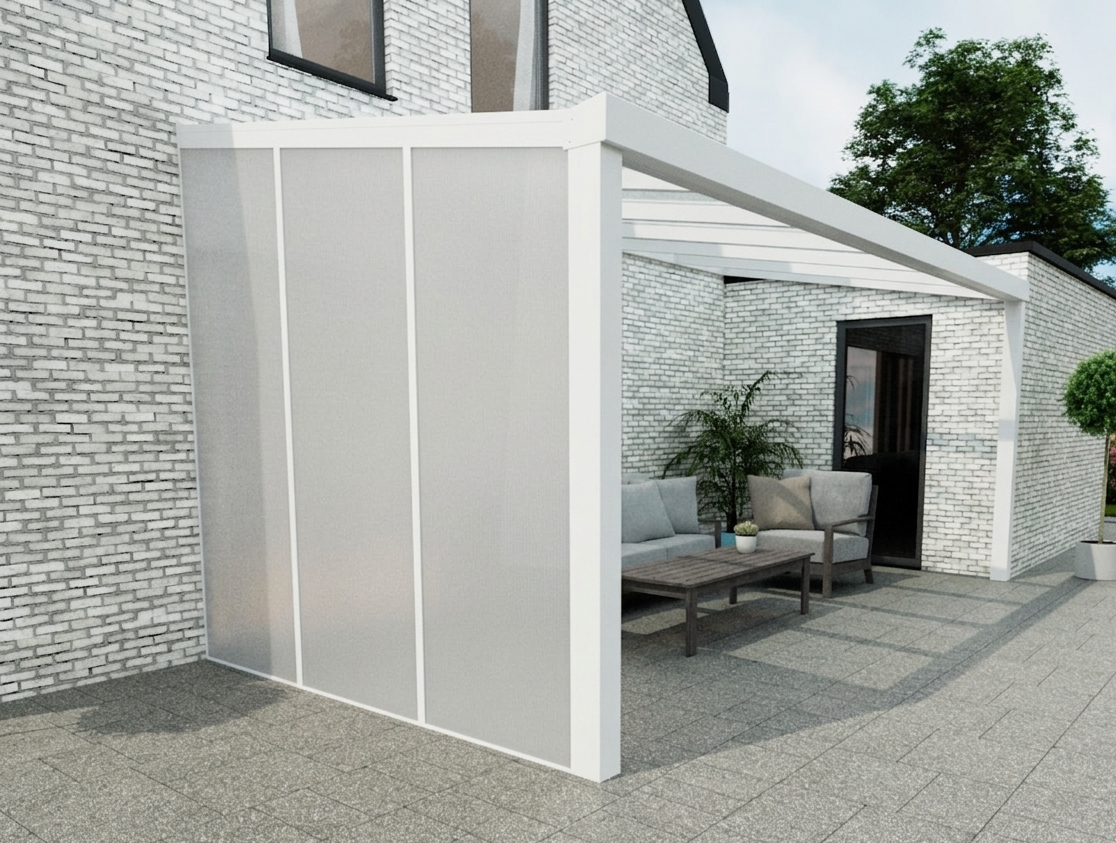 Polycarbonat Seitenwand
